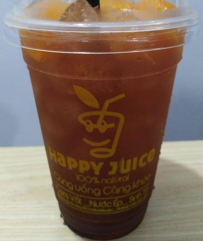 happy juice Trà đào